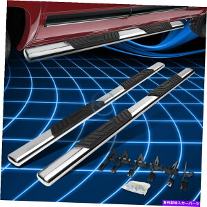 Nerf Bar 09-14フォードF150クルーキャブ5 "クロムSSオーバルサイドステップナーフバーランニングボード For 09-14 Ford F150 Crew Cab 5" Chrome SS Oval Side Step Nerf Bar Running Boards