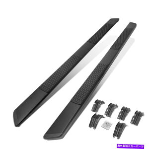 Nerf Bar 1999-2016 F-250/F-350/F-450/F-550�X�[�p�[�f���[�e�B�N���[�L���u5 �u���b�N�����j���O�{�[�h For 1999-2016 F-250/F-350/F-450/F-550 Super Duty Crew Cab 5 Black Running Board�y���s�A���i�z