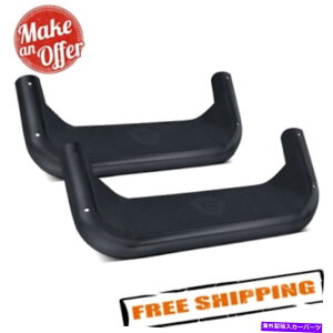 Nerf Bar Carr 123331 Super Hoop�u���b�N�A���~�j�E���X�e�b�v Carr 123331 Super Hoop Black Aluminum Steps�y���s�A���i�z
