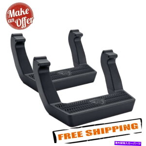 Nerf Bar Carr 111251 Ld�u���b�N�t�[�v�X�e�b�v2018-2022�W�[�v�����O���[JL CARR 111251 LD Black Hoop Steps for 2018-2022 Jeep Wrangler JL�y���s�A���i�z