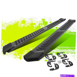 Nerf Bar 6 "F-150N[Lu04-14p̍oA~jEXebvo[jO{[h 6" Black Extruded Aluminum Step Bar Running Boards for F-150 Crew Cab 04-14