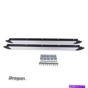 Nerf Bar tHNX[QLfB2004-2010ubNhbgANZT[ɍTChjO{[h Side Running Boards To Fit Volkswagen Caddy 2004 - 2010 Black Dots Accessories