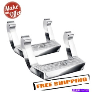 Nerf Bar Carr 111252 LD 2018-2022�̐������ꂽ�t�[�v�X�e�b�v�W�[�v�����O���[JL CARR 111252 LD Polished Hoop Steps for 2018-2022 Jeep Wrangler JL�y���s�A���i�z