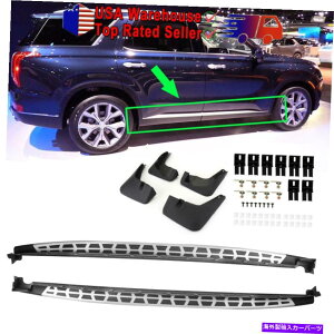 Nerf Bar TChXebvi[to[jO{[hq_CpZ[h2019-2021 P1̓Du Side Steps Nerf Bar Running Boards Mud Guards For Hyundai Palisade 2019-2021 P1