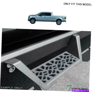 Nerf Bar 2009-2014 F150̃gbvCSuperCrew Cab Modular Drop Step Nerf Bars -MatteBlk Topline For 2009-2014 F150 Supercrew Cab Modular Drop Step Nerf Bars - Matte Blk