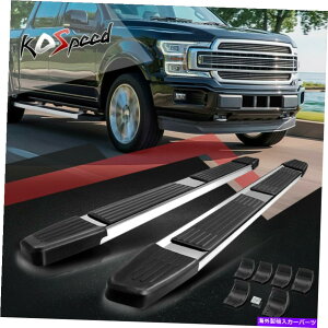 Nerf Bar 6 �X�e�����X�|�T�C�h�X�e�b�v�i�[�t�o�[�����j���O�{�[�h15-22 F150-350�N���[�L���u 6 Stainless Steel Side Step Nerf Bar Running Board for 15-22 F150-350 Crew Cab�y���s�A���i�z