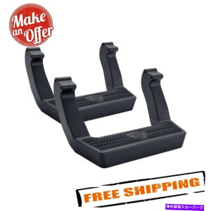 Nerf Bar Carr 119771 LD�u���b�N�t�[�v�X�e�b�v Carr 119771 LD Black Hoop Steps�y���s�A���i�z