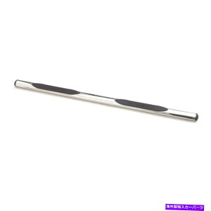 Nerf Bar Lund 23578333yAI[oXg[g4 "XeXi[to[Rh/LjIN[ Lund 23578333 Pair-Oval Straight 4" Stainless Nerf Bars for Colorado/Canyon Crew