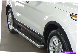 Nerf Bar v~A4 "iboard̃TChXebv11-19tH[hGNXv[[SUV 4hAɓK܂ Premium 4" iBoard Side Steps Fit 11-19 Ford Explorer SUV 4 Door