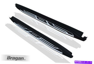 Nerf Bar 2017Nȏ̃W[vRpXMXꂽA~jETChXebvjO{[ho[ To Fit 2017+ Jeep Compass MX Polished Aluminium Side Steps Running Boards Bars