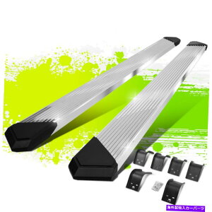 Nerf Bar 6 �_�b�W�����N���[�L���u�̂��߂̃����j���O�{�[�h�v���[�c�v���[�c�X�e�b�v�p�b�h09-22 6 Flat Nerf Bar Running Board Pleated Step Pad for Dodge Ram Crew Cab 09-22�y���s�A���i�z