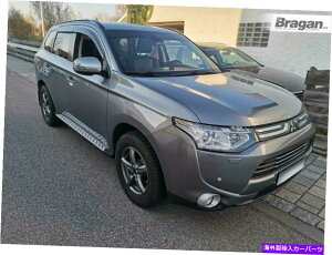 Nerf Bar 2012-2019 Mitsubishi Outlander MK3 Aluminum ABS�T�C�h�X�e�b�v�����j���O�{�[�h��K�������� To Fit 2012-2019 Mitsubishi Outlander MK3 Aluminium ABS Side Step Running Boards�y���s�A���i�z