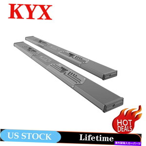 Nerf Bar 6 1999-2016 F250 F350�X�[�p�[�f���[�e�B�N���[�L���u�̃����j���O�{�[�hNERF�o�[�T�C�h�X�e�b�v 6 Running Boards Nerf Bar Side Step for 1999-2016 F250 F350 Super Duty Crew Cab�y���s�A���i�z