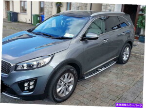 Nerf Bar 2016+ Kia Sportage Polished Aluminium Side Running Boards Bars Steps4x4���t�B�b�g���� To Fit 2016+ Kia Sportage Polished Aluminium Side Running Boards Bars Steps 4x4�y���s�A���i�z