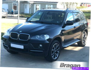 Nerf Bar 2006-2013 BMW X5 E70|bVꂽA~jEjO{[hTChXebvo[ To Fit 2006 - 2013 BMW X5 E70 Polished Aluminium Running Boards Side Step Bars
