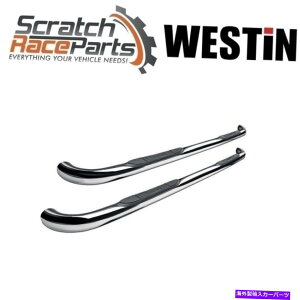 Nerf Bar EFXeBtBbg00-03 F-150,99 F-250 EV[YEhi[to[|bVXeX3 " Westin Fits 00-03 F-150,99 F-250 E-Series Round Nerf Bars Polished Stainless 3"