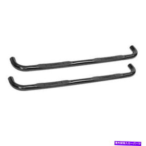 Nerf Bar WES23-1315EFXeB23-1315 EV[Y3 "Ehi[tXebvo[ - ubNpE_[R[g WES23-1315 Westin 23-1315 E-Series 3" Round Nerf Step Bars - Black Powdercoat