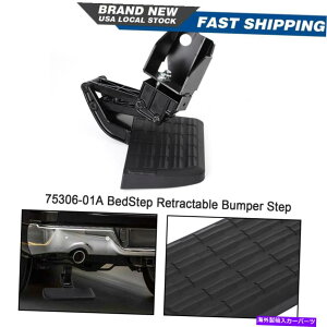 Nerf Bar 75306-01A 2009�N2010-2018 RAM 1500/2500/YU UF�̃x�b�h�X�e�b�v�i�[���o���p�[�X�e�b�v 75306-01A BedStep Retractable Bumper Step For 2009 2010-2018 Ram 1500/2500/YU UF�y���s�A���i�z