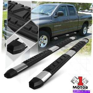 Nerf Bar 5 "02-091500/2500/3500 4DRN[/NbhLup̌yʃTChXebvnerfo[ 5" Lightweight Side Step Nerf Bar for 02-09 Ram 1500/2500/3500 4Dr Crew/Quad Cab
