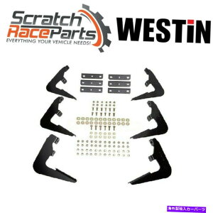 Nerf Bar EFXeBtBbg2005-2007_bW_R^I[oXebvNbhLuo[̎tuPbg Westin Fits 2005-2007 Dodge Dakota Oval Step Quad Cab Bars Mounting Brackets