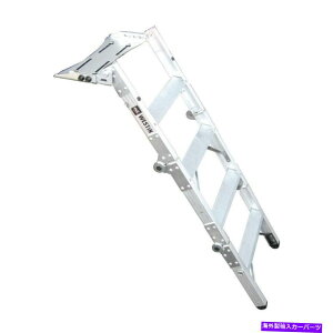 Nerf Bar �E�F�X�e�B���g���b�N�p���e�[���Q�[�g���_�[ - �A���~�j�E��-WES10-3000 Westin Truck-Pal Tailgate Ladder - Aluminum - wes10-3000�y���s�A���i�z