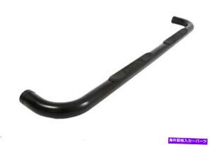Nerf Bar Dee Zee- 3 "Lu̒09-18_bW / RAMDZ372231̃ubNEhTChXebv Dee Zee- 3" Cab Length Black Round Side Steps for 09-18 Dodge / Ram #DZ372231