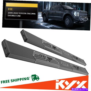 Nerf Bar 6 2005-2009 2010 2011�N�̃����j���O�{�[�h2012 2013-2022�g���^�^�R�}�_�u���L���u 6 Running Board for 2005-2009 2010 2011 2012 2013-2022 Toyota Tacoma Double Cab�y���s�A���i�z