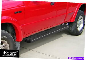 Nerf Bar IBOARD�T�C�h�X�e�b�vNERF�o�[6 �u���b�N�t�B�b�g98-11�t�H�[�h�����W���[/�}�c�_B�X�[�p�[�L���u2DR iBoard Side Steps Nerf Bars 6 Black Fit 98-11 Ford Ranger/Mazda B Super Cab 2Dr