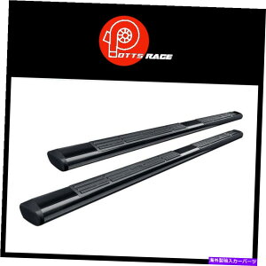 Nerf Bar �E�F�X�e�B����97-18 F-150�AF-250�v���~�A�ȉ~�`�̃`���[�u�X�e�b�v6 �u���b�N�p�E�_�[�R�[�e�B���O Westin Fits 97-18 F-150,F-250 Premier Oval Tube Steps 6Black Powder Coated