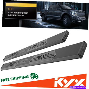 Nerf Bar 6 2009�N����2010�N2011�N2012�N2013�N�̃����j���O�{�[�h2014 Ford F150 Super Crew Cab USA 6Running Board for 2009- 2010 2011 2012 2013 2014 Ford F150 Super Crew Cab USA�y���s�A���i�z