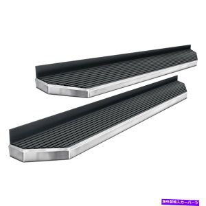 Nerf Bar Ford Excursion 00-05 APG 6 "HV[YLu̒ꂽjO{[h For Ford Excursion 00-05 APG 6" H Series Cab Length Polished Running Boards