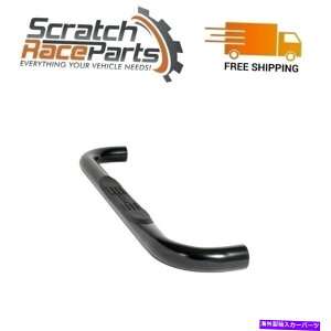 Nerf Bar Dee Zee 3 "Lu̒ubNEhTChXebvDZ372211tBbg09-18_bW / Dee Zee 3" Cab Length Black Round Side Steps DZ372211 Fits 09-18 Dodge / Ram