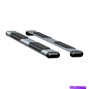 Nerf Bar Luverne 583060 O-Mega II 6 "x 60"Vo[A~jETChXebviuPbgȂj LUVERNE 583060 O-Mega II 6" x 60" Silver Aluminum Side Steps (No Brackets)