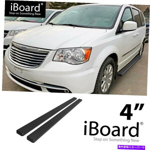 Nerf Bar jO{[hTChXebv4C`A~jEubNtBbg_bWOhLo11-20 Running Board Side Step 4in Aluminum Black Fit Dodge Grand Caravan 11-20