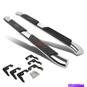 Nerf Bar 07-19Vo[h/VGext 5 "Nȉ~`̋ȐX`[TChAVXgXebvo[ FOR 07-19 SILVERADO/SIERRA EXT 5"CHROME OVAL CURVED STEEL SIDE ASSIST STEP BAR