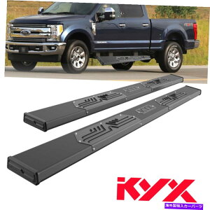 Nerf Bar KYX 6 1999�N��NERF�o�[�T�C�h�X�e�b�v2000-2016 Ford F250 F350 Super Duty Crew Cab KYX 6 Nerf Bar Side Step For 1999 2000-2016 Ford F250 F350 Super Duty Crew Cab�y���s�A���i�z