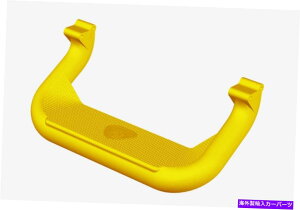 Nerf Bar CARR 128227�X�[�p�[�t�[�v�g���b�N�X�e�b�vxp7���S�C�G���[�p�E�_�[�R�[�g�y�A Carr 128227 Super Hoop Truck Step Xp7 Safety Yellow Powder Coat Pair�y���s�A���i�z