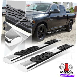Nerf Bar Chrome 6 �ȉ~�`�̃`���[�u�T�C�h�X�e�b�v09-20 RAM 1500/2500/3500 CREW CAB 4DR�p Chrome 6 Oval Tube Side Step Nerf Bar for 09-20 Ram 1500/2500/3500 Crew Cab 4Dr�y���s�A���i�z