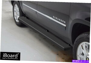 Nerf Bar IBOARD�T�C�h�X�e�b�vNERF�o�[6 �u���b�N�t�B�b�g00-14�V�{���[/GMC�x�O3/4�g�� iBoard Side Steps Nerf Bars 6 Black Fit 00-14 Chevy/GMC Suburban 3/4 TON
