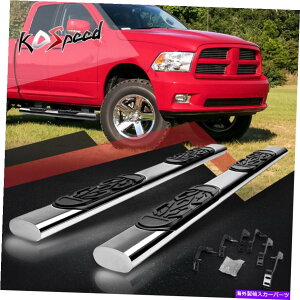 Nerf Bar 6 SS�ȉ~�`�̃`���[�u�����j���O�{�[�h�T�C�h�X�e�b�v09-20 RAM�g��/�N���b�h�L���u�pNERF�o�[ 6 SS OVAL Tube Running Board Side Step Nerf Bar for 09-20 Ram Extended/Quad Cab�y���s�A���i�z