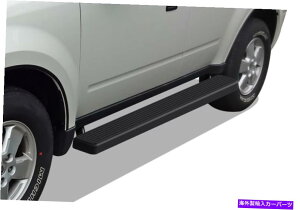 Nerf Bar TeubN6 "IBOARDTChXebvnerfo[tBbg08-12tH[hGXP[vi}c_gr[gj Satin Black 6" iBoard Side Step Nerf Bar Fit 08-12 Ford Escape (Mazda Tribute)