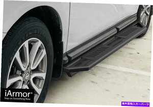 Nerf Bar IARMORアルミニウムサイドステップアーマーフィット13-21日産パスファインダー iArmor Aluminum Side Steps Armor Fit 13-21 Nissan Pathfinder