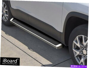 Nerf Bar 6 IBOARD�T�C�h�X�e�b�vnerf�o�[�t�B�b�g18-22�V�{���[�g���o�[�X 6 iBoard Side Step Nerf Bar Fit 18-22 Chevy Traverse�y���s�A���i�z