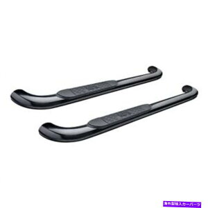 Nerf Bar EFXeBv`iV[Yȉ~`nerfo[4 "10-18pɃR[eBOꂽubNpE_[1500 Westin Platinum Series Oval Nerf Bars 4"Black Powder Coated for 10-18 Ram 1500