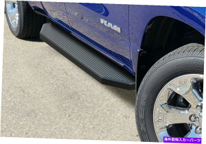 Nerf Bar �X�e�C���u���b�N6 "IBOARD�T�C�h�i�[�t�o�[�t�B�b�g19-22�_�b�W����1500�N�A�b�h�L���u Stain Black 6" iBoard Side Nerf Bar Fit 19-22 Dodge Ram 1500 Quad Cab