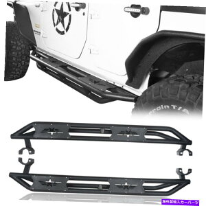 Nerf Bar X`[hbvTChXebvjO{[hnerfo[tBbgW[vO[JK 07-18ubN Steel Drop Side Steps Running Boards Nerf Bar Fit Jeep Wrangler JK 07-18 Black