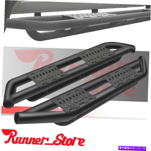 Nerf Bar �t�B�b�g2022�g���^�c���h���N���[�}�b�N�X�����j���O�{�[�hnerf�o�[�X�e�b�v�{�[�hbx blk Fit 2022 Toyota Tundra Crew Max Running Board Nerf Bar Step Board BX BLK�y���s�A���i�z