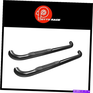 Nerf Bar EFXeBEhi[to[3 "ubNpE_[R[eBOtBbg04-12LjI/RhEV[Y Westin Round Nerf Bars 3"Black Powder Coated Fits 04-12 Canyon/Colorado E-Series
