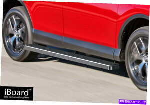 Nerf Bar iboard̃TChXebvnerf bars 5 "tBbg16-18g^Rav4 iBoard Side Steps Nerf Bars 5" Fit 16-18 Toyota RAV4