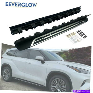 Nerf Bar 2020-2022ɓKTChXebvg^nC_[jO{[hNERFo[vbgtH[ Side Steps Fit for 2020-2022 Toyota Highlander Running Boards Nerf bar Platform